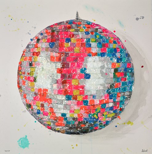 Disco by Stephen Graham - Original on Paper
